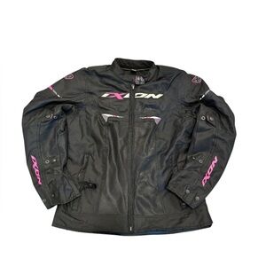 Ixon Women’s Stryker Motorcycle Jacket pink black